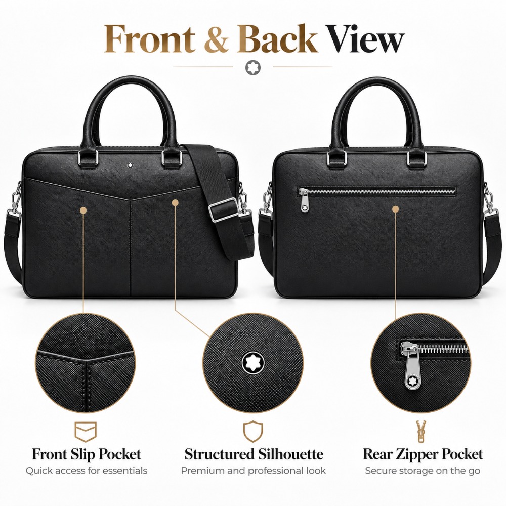 고급스러운 남성용 비즈니스 브리프케이스, 고품질 가죽  - Luxury Bags Tote 리뷰 및 가격