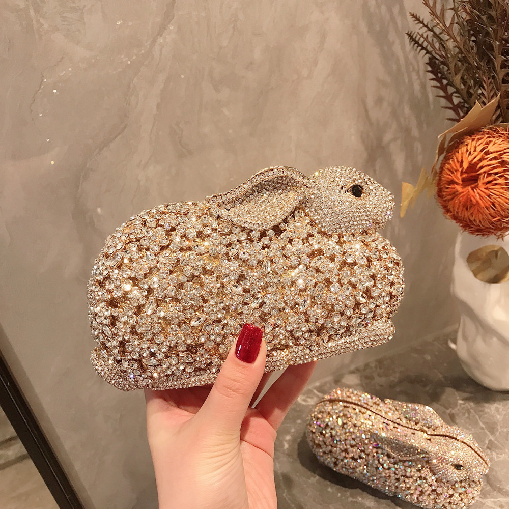 고급스러운 귀여운 토끼 모양의 파티용 가방, 크리스털  - Luxury Bags Cute 리뷰 및 가격